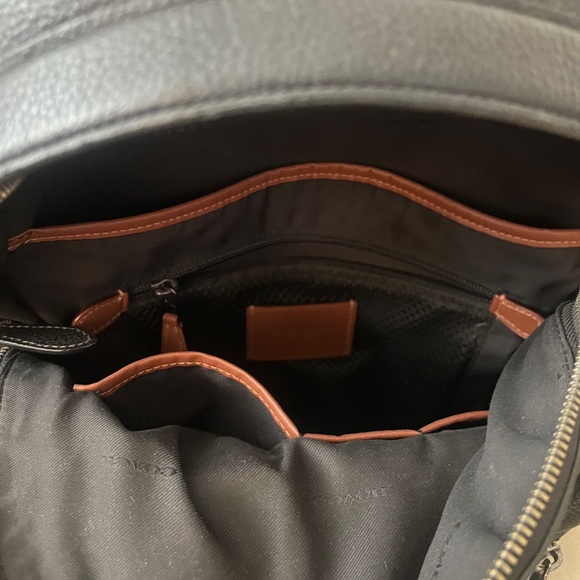 COACH™ Charter Backpack in Refined Pebbled Leather - Picture 5 of 9